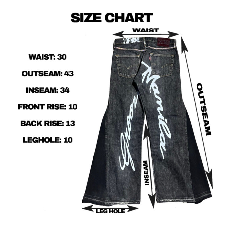 GX 03 FLARED DENIM