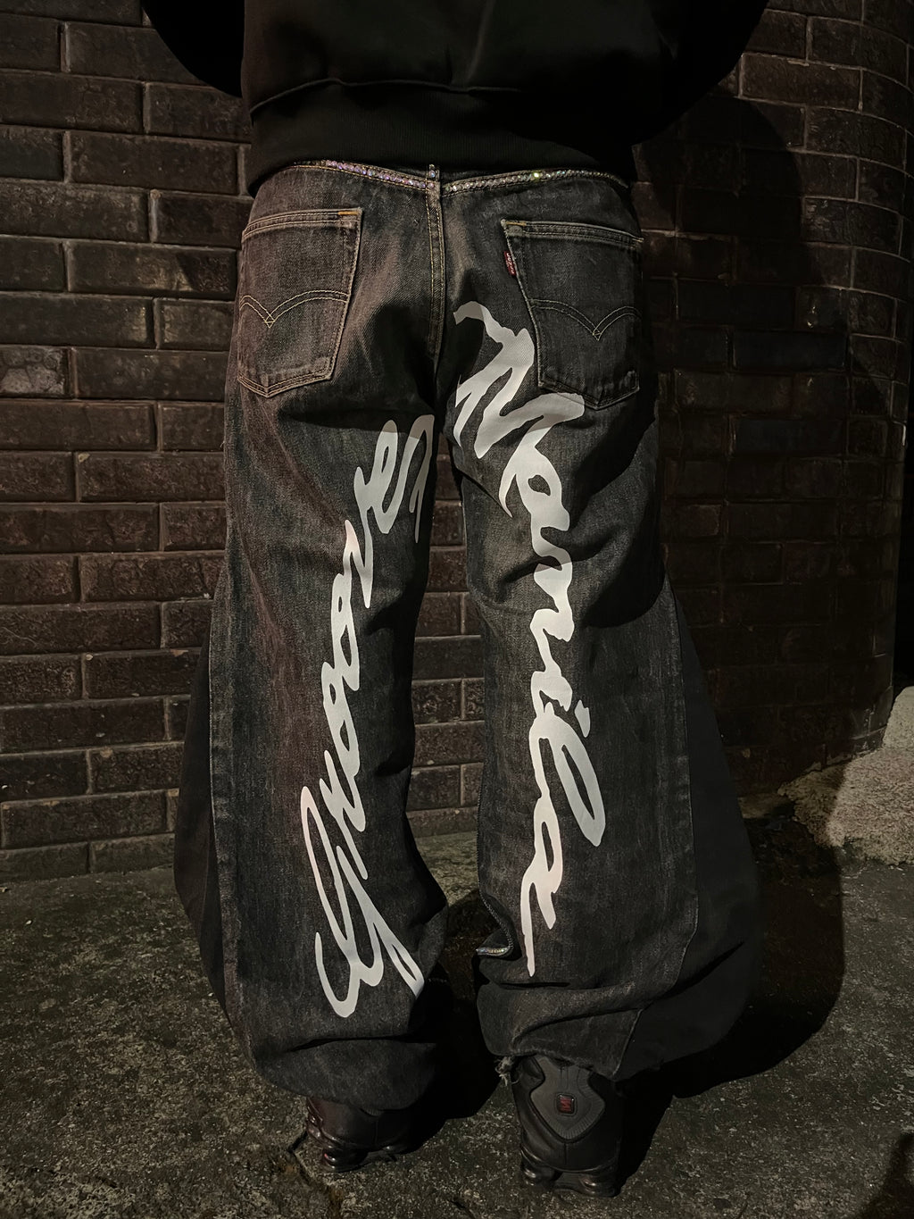 GX 02 ICED OUT FLARED DENIM